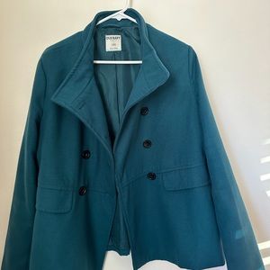Old navy green coat